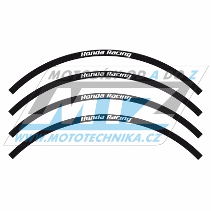 Polepy rfk (pedn+zadn kolo) Blackbird Honda Racing - ern
