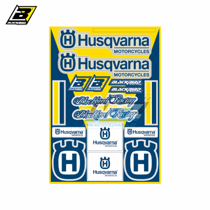 Polepy univerzln Sponzor Logo - verze Husqvarna 5602