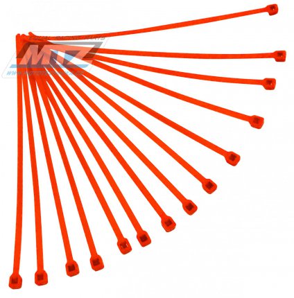 Psky stahovac (sada 20ks) - rozmr 4,8x280mm - oranov