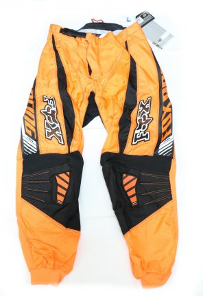 Kalhoty motokros FOX 180 - oranov - velikost 32