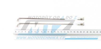 Drt/pice nerezov do kola + Niple 17" - Yamaha TTR600 / 93-97